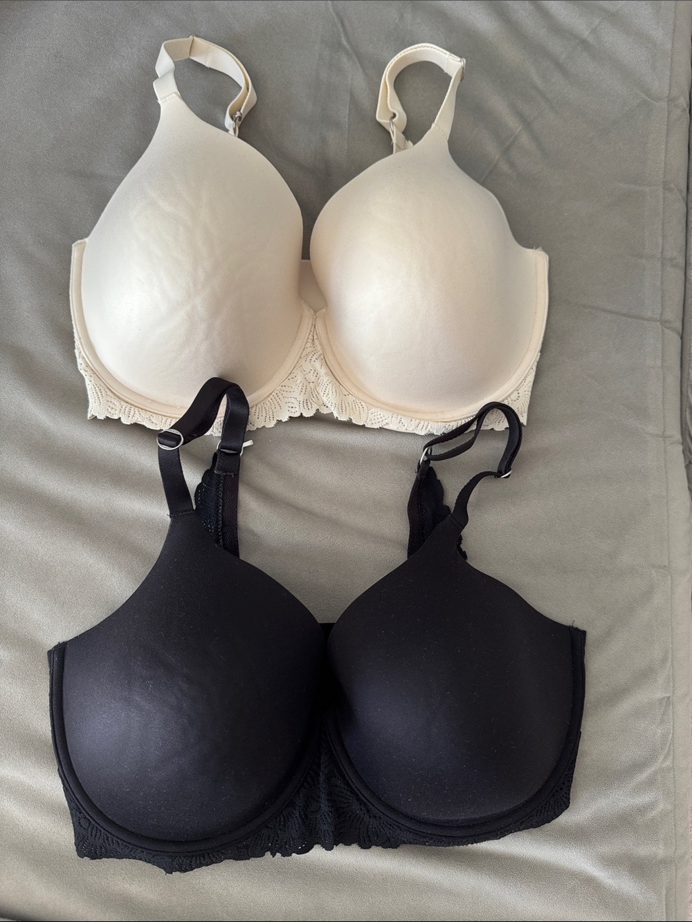 Aerie Sunnie Bloom Lace Full Coverage Lightly Lined Bra 36H Set of 2 Bras